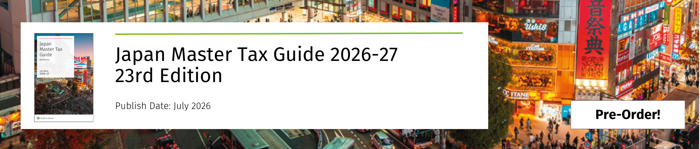 Japan Master Tax Guide 2026-27, 24th Edition